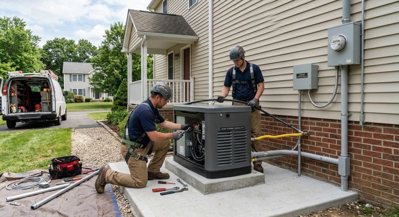 Home Generator Installation in Roswell, GA