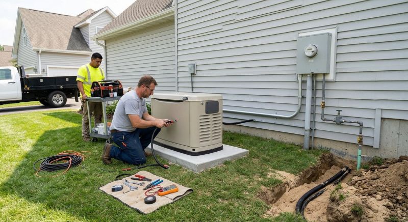 Gas Generator Installation in Littleton, CO