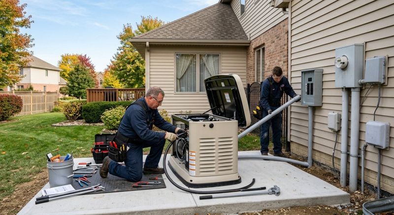 Standby Generator Installation in Roswell, GA